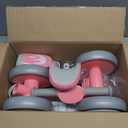 Baby Balance Bike for 1 Year Old Boys Girls, Toddler Balance Bike with No Pedal 4 Silence Wheels & Soft Seat First Bike, One Year Old Girl Birthday Gifts, Pink