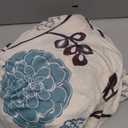 SearchI Stretch Sofa Cover Printed Couch Covers, Floral Pattern 2 Piece Armchair Slipcover with Separate Chair Cushion Cover, Washable Furniture Protector for Living Room(Armchair, Ball Flower) (Small)