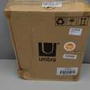 Umbra Flex Hanging Shower Caddy with 2 Shelves, Bathtub Shelf and Bathroom Organizer, White