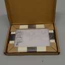 Handicrafts Home White Picture Frame Handmade 4x6 Photo frame Sea Siren Teles Collection Bone & Horn Inlay Picture Frame for Wall & Tabletop, Modern Farmhouse Decor, Coastal Home Decor, Desk Styling