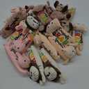 20 Pcs Mini Graduation Plush Stuffed Animals Bulk 6.69'' Class of 2025 School Party Favors for Kids Kindergarten End of School Years Gifts for Students Boys Girls
