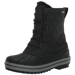 MUK LUKS Women's Kinsley Kennedy Boots, Black, 7