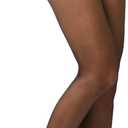 EVERSWE 3 Pairs Women's Sheer Pantyhose 20D, High Waist Control Top Pantyhose Hosiery (Black, M)