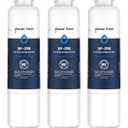 GLACIER FRESH DA29-00020B Refrigerator Water Filter Compatible with Samsung DA29-00020A/B, DA29-00020B-1, HAF-CIN/EXP, 46-9101, RF4267HARS For French Door Fridge Kitchen (3 PACK
