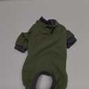 PUMYPOREITY Sticky Cat Clothes - Soft Cat Sweaters & Pajamas for Recovery & Hair Loss Prevention, Green, XS