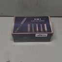 Lopeie 5 in 1 Wand Curling Iron Set, Hair Styling Tools with Thermal Brush and 4 Interchangeable Ceramic Barrels from 1/2 to 1 1/2 inch, Fast Heating, Dual Voltage Hair Curler, Gifts for Women (Rose Gold)