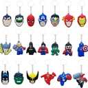 20 Children's Party Favors key chains,, fillers, Christmas gifts, holiday accessories, suitable for children's birthday school carnival rewards, classroom Easter Gifts Valentine's Day