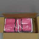 Henkelion Adjustable Wrist/Ankle Weights 1 Pair 6 Lbs For Women Men Kids, Strength Training Set For Gym, Fitness Workout, Running, Lifting Exercise Leg - each 3 Lbs Pink