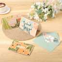 Thboxes Thank You Cards with Envelopes, 36 Pack Teacher Appreciation Cards with Stickers, 4x6 Inch Thank You Card Bulk for Graduation, Teacher's Day, Mother's Day, Wedding, Nurses Week Gifts