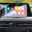 TTCR-II Compatible With 2022-2024 Volkswagen Golf GTI and R 10 Inch Screen Protector, Tempered Glass Touchscreen Protector for VW Golf GTI Autobahn SE and R 4motion (10 Inches)
