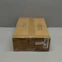 IBUYKE Small 12" H Footrest Stool, Square Linen Foot Stool with Metal X-Leg, Multi-Use as Small Side Table, Step Stool for Living Room, Bedroom, Entryway, Office, Linen WBD011Y