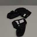 Pet Parents Washable Dog Diapers (3pack) + Extenders of Durable Doggie Diapers, Premium Dog Diapers Female & Male (Small, Black) (Small (9-15"))