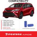 Firestone Airide 4155 Coil-Rite Rear Air Springs Kit fits 2004-2025 Sienna and 2005-2009 Uplander | 5-35 PSI | 1,000 lbs Load Capacity | No Drill Installation | Made of Elastic Polyurethane