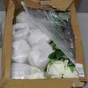 43 Pcs/ 6 Set Rose Mason Jar Table Centerpiece Mason Jar Vases Faux Floral with Rope Boho Rustic Flower Table Decoration for Reception Engagement Party Bridal Shower Wedding