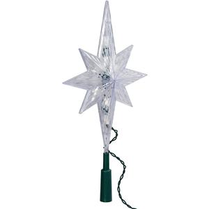 Kurt S. Adler UL1941C 10 Light Indoor 11-Inch Bethlehem Star Treetop