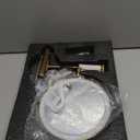 GURUN 8" Wall Mounted Lighted Makeup Mirror, 4500mAh Rechargeable 1&7X Magnifying Mirror with Light, | 3 Color LED Lighting & Touch Control | 360° Rotation & Extended Arm Wall Mounted Makeup Mirror