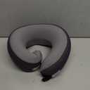 Neck Pillow Airplane, 100% Pure Memory Foam, Cooling Airplane Pillow, Travel Pillow, Travel Pillows for Airplanes, Plane Pillow, Flight, Gray (Grey)