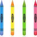Giant Inflatable Crayons Balloon - Back To School Balloons Decorations - Party Supplies and Gifts - (4Crayons)