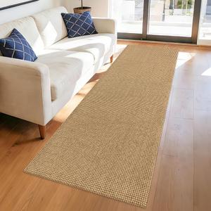 Boho Braided Runner Rug for Kitchen, 35x96
