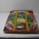 HOYECHI 2pc Lighted Pop-Up Outdoor Christmas Ornament Set – Holiday Ball Decorations with 200 LED Lights, 8 Lighting Modes, for Yard & Outdoor Christmas Decor - Red/ Green