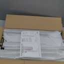 Livabber Standing Towel Rack, 304 Stainless Steel 2-Tier Towel Holder Stand with Marble Base, Modern Stylish Tall Shower Towel Bar for Bathroom Accessories, PoolBrushed Nickel