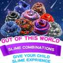 Mini Galaxy Slime Kit for Kids Ages 612, DIY Space Slime Set, Fun Cosmic Craft for Creative Play, for Boys & Girls