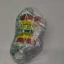 Yogic Mantra Shiv Damroo Music Drum (Approx Size 3.5" x 4") Bundle with Water Beads Random Color Sample Pack - Handheld Monkey Damru Hand Percussion Handmade Damaru Indian Musical Instrument