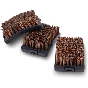 Broil King 64658 Replacement Brush Heads Palmyra, 3 pcs. Black