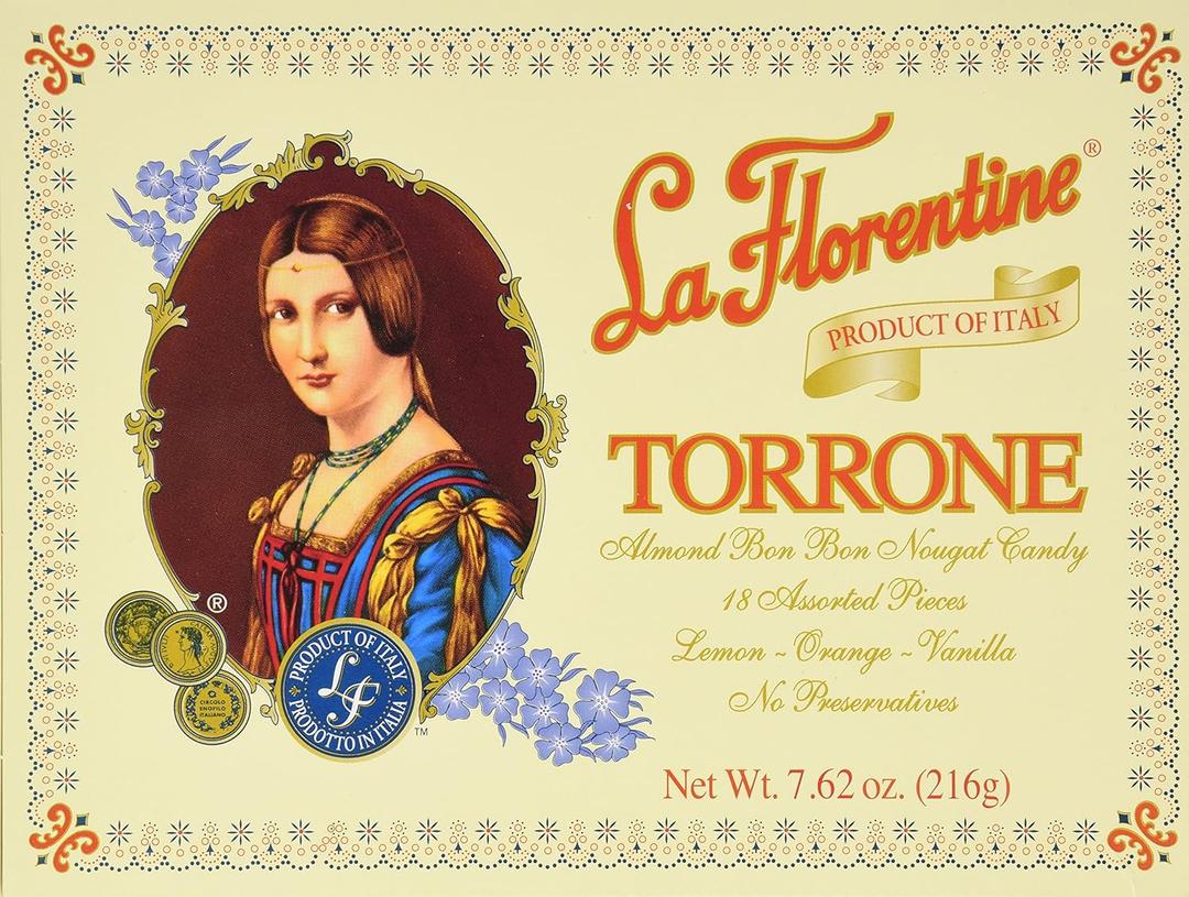 La Florentine Torrone Assortment Box 7.62oz (7.62 Ounce (Pack of 1))