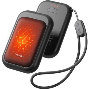 OCOOPA Magnetic Rechargeable Hand Warmers 1 Pack, Card-Style Electric AI Hand Warmers 5000mAh, Pocket Portable Hands Heater, UL Certified, for Men Women, Hunting Essentials, UT4 Young