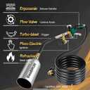 Propane Torch Burner Weed Torch,360,000 BTU Heavy Duty Blow Torch with Turbo Trigger and 10 FT Hose,propane weed burner torch with Igniter,Flame throwe for Weed,Garden,Wood,Charcoal,Ice Snow