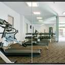 Delma Home Gym Mirror, 48''x28''x2PCS Black Wall Mounted Large Frameless Tempered Glass Wall Mirror for Home Gym, Garage, Bedroom, Bathroom