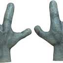 Ghoulish Productions Adult Alien Hands Costume Accessory, Blue, Standard