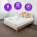 BLISSFORD Plastic Mattress Protector - Heavy Duty, Fitted Vinyl - Plastic Mattress Cover Full, Rubber Sheets for Bedwetting Adult or Child, 100% Waterproof Sheets Full Size