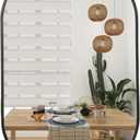 24x36 Inch Oval Bathroom Mirror,Oval Black Mirror for Wall,Metal Framed Vanity Mirror, Bathroom Mirrors for Wall Decor,Living Room,Bedroom,Batnroom,Entryway