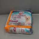 Simple Solution Disposable Dog Diapers, Female Dog Diapers, Puppy Potty Training, Incontinence and Heat Cycle Protection, Large Diapers for Dogs, 18-27 Inch Waist, 30 Count