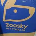 Zoosky Pet Stroller for Large Dogs up to 110lbs, Large Pet Stroller for Multiple Pets, All-Terrain with Adjustable Handle & Mesh Dual-Window, 1680D Waterproof Oxford Fiber