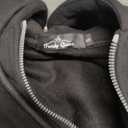 Trendy Queen Womens Zip Up Hoodies 2026 Oversized Sweatshirt (Small, Black)