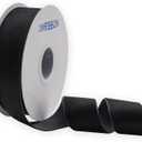 Black Velvet Ribbon Single Sided,1 1/2 Inch by 10 Yards Spool