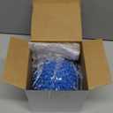 2 Pcs Half Round Massage Ball for Feet Blue Spiky Massage Ball for Kids Adults Sports, Stability Training, Muscle Balancing Therapy, Yoga Gymnastics Exercise