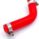 For Honda 2004-2009 CRF250R 2004-2017 CRF250X Silicone Radiator Hose Kit With Clamps Cooling Coolant Pipe Tube Hoses 2005 2006 2007