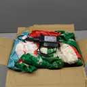 10 Ft Long Christmas Inflatable Santa Claus Giant Gift Boxes with LED Lights Santa Claus Gift Inflatable Decoration Built in Automatic Blowers for Xmas Outdoor Indoor Yard Garden