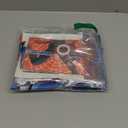 51PCS Spidey Birthday Party Supplies, Backdrop, "Happy Birthday" Banner,Tablecloth, Large Aluminum Balloon, Small Aluminum Balloons, Latex Balloons, Cake Topper,Cupcake Toppers, Hanging Swirls