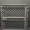 MYPET Universal Pet Gate: 26 - 42 Wide Dog Gate for Doorways with Pressure Fit or Swinging Door Hardware Mounting Types Included: 26" Tall; Gray