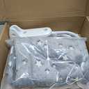 2PC Cat Window Perch, Glow in The Dark Cordless Foldable Pet Hammock Bed for Window with Sturdy Metal Frame, Glowing Stars Pattern Resting Seat for Indoor Cats (2PC Stars - L)