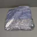 Clear Vinyl Tablecloth Protector, Lace Tablecloths Rectangular with Waterproof and Oil-Proof Design, Wipeable Table Cloth for Indoor/Outdoor Use. (Gold Lace Trim, 60 x 102 in)