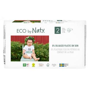 NATY Baby Diapers Size 2 3-6 Kg, 33 CT