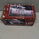 648 LED Outdoor Christmas Lights with 144 Drops, 66ft ChristmasLights with 8 Modes Timer, Christmas Twinkly Lights Waterproof for Wedding Eaves Yard Room Holiday Wedding Party Decor (Cool White)