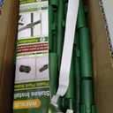 WAENLIR Garden Stakes16 Inch 24 Pack, Tomato cage DIY 4ft 5ft 6ft 7ft 8ft Plant Support Stakes with Connectors and Clips, Plastic Coated Metal Sticks for Tomato Indoor Outdoor