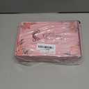 ENTRANCED STYLES Brown Highlight Wig with Bangs for Women Short Wavy Curly Brown Bob Wigs Medium Length 14 inch Synthetic Hair for Daily Party Use (Brown Mix Blonde)